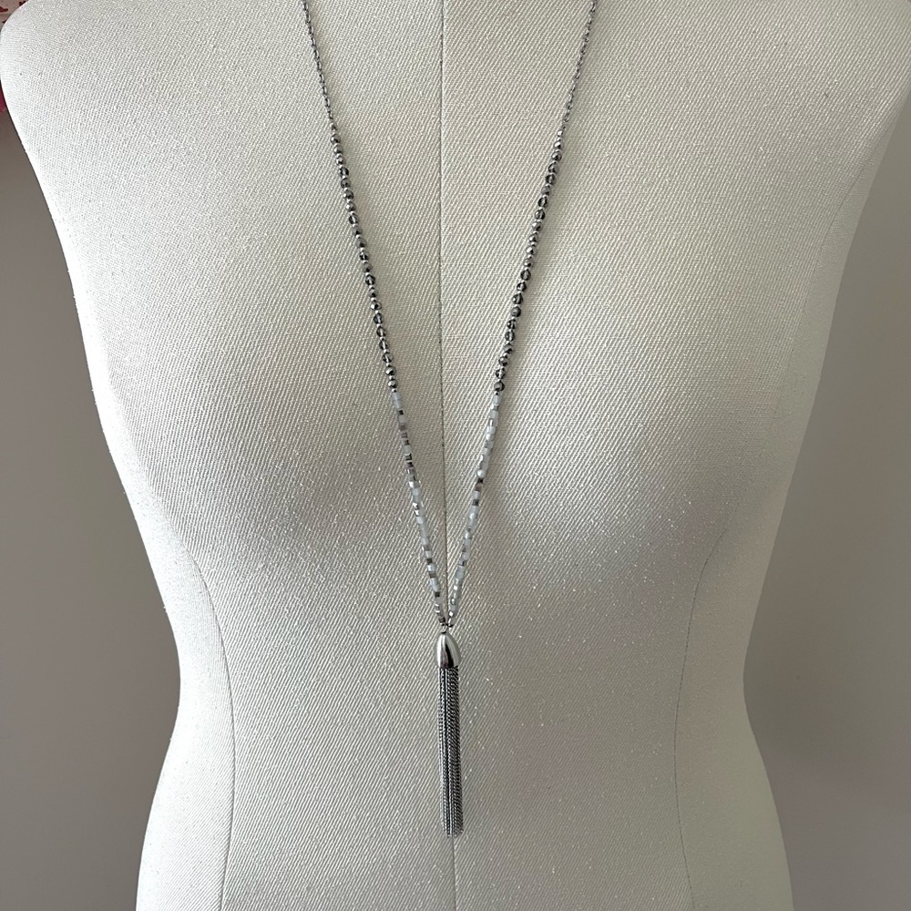 Lane Bryant tassel necklace